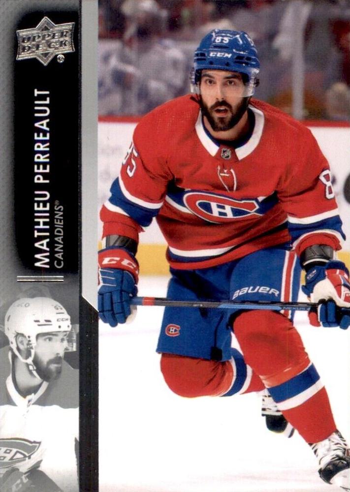 Mathieu Perreault #586 Montreal Canadiens | 2021-22 Upper Deck