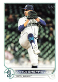 Justus Sheffield #587 Seattle Mariners | 2022 Topps