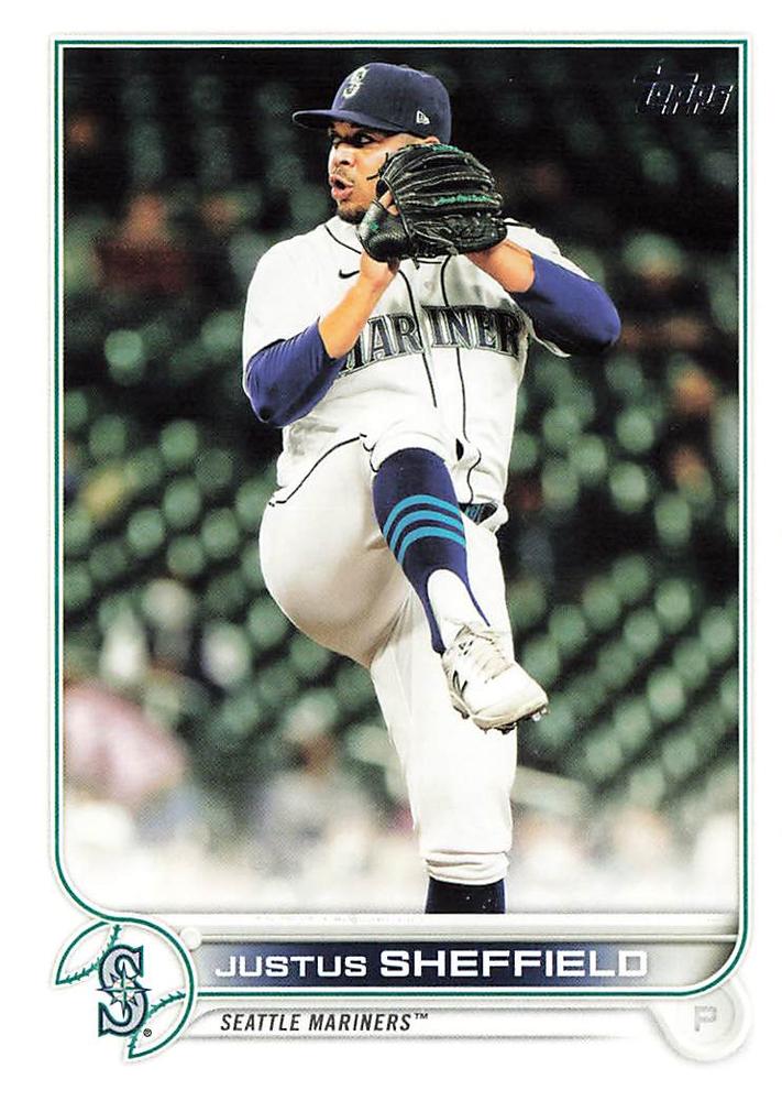 Justus Sheffield #587 Seattle Mariners | 2022 Topps