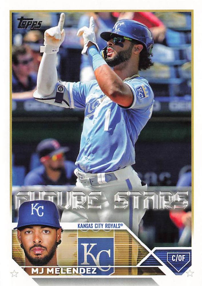 MJ Melendez #587 Kansas City Royals | 2023 Topps
