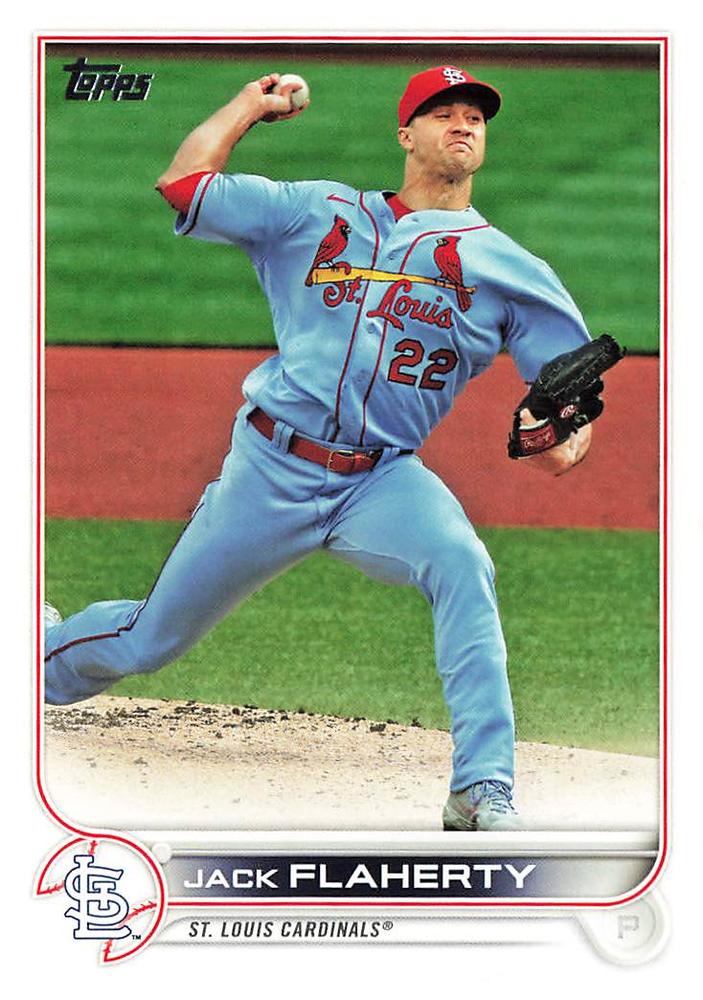 Jack Flaherty #588 St. Louis Cardinals | 2022 Topps