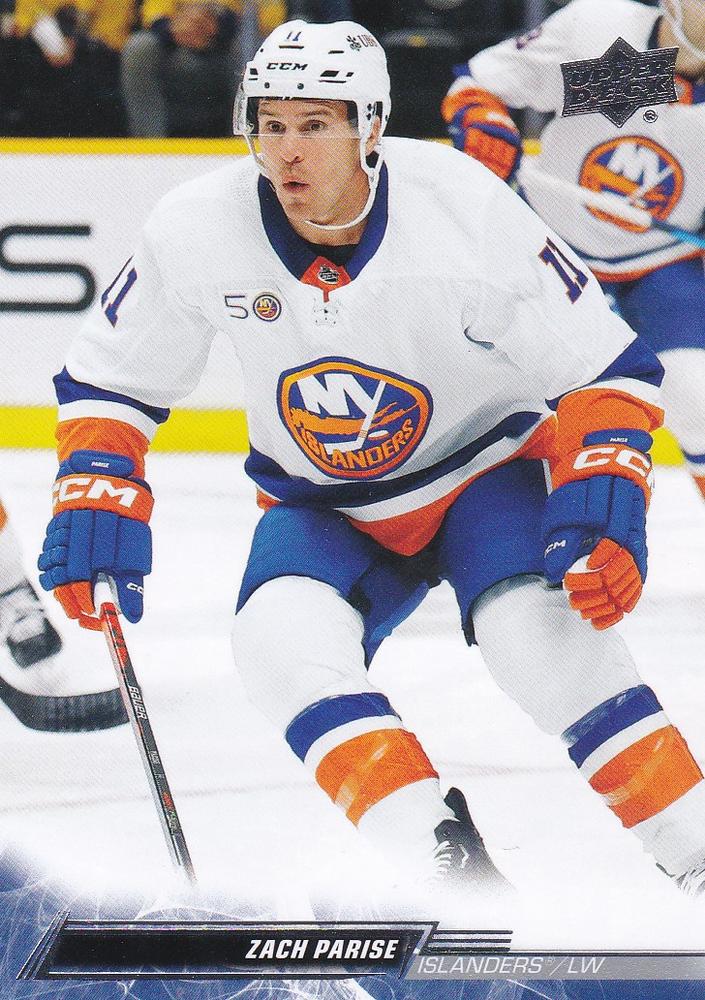 Zach Parise #588 New York Islanders | 2022-23 Upper Deck