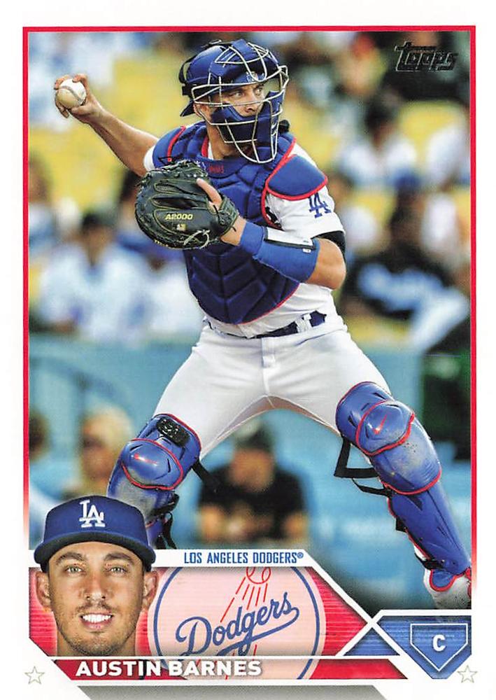 Austin Barnes #588 Los Angeles Dodgers | 2023 Topps
