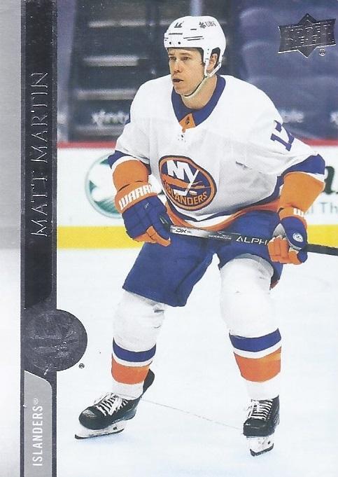 Matt Martin #589 New York Islanders | 2020-21 Upper Deck