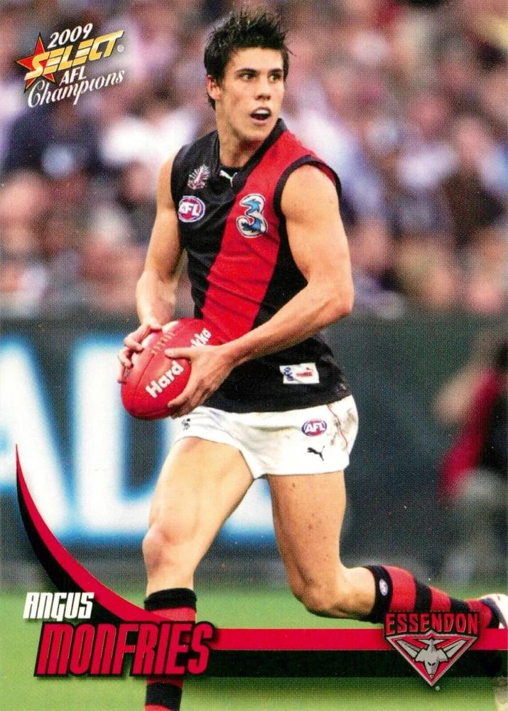 Angus Monfries #58 Essendon Bombers | 2009 Select AFL Champions
