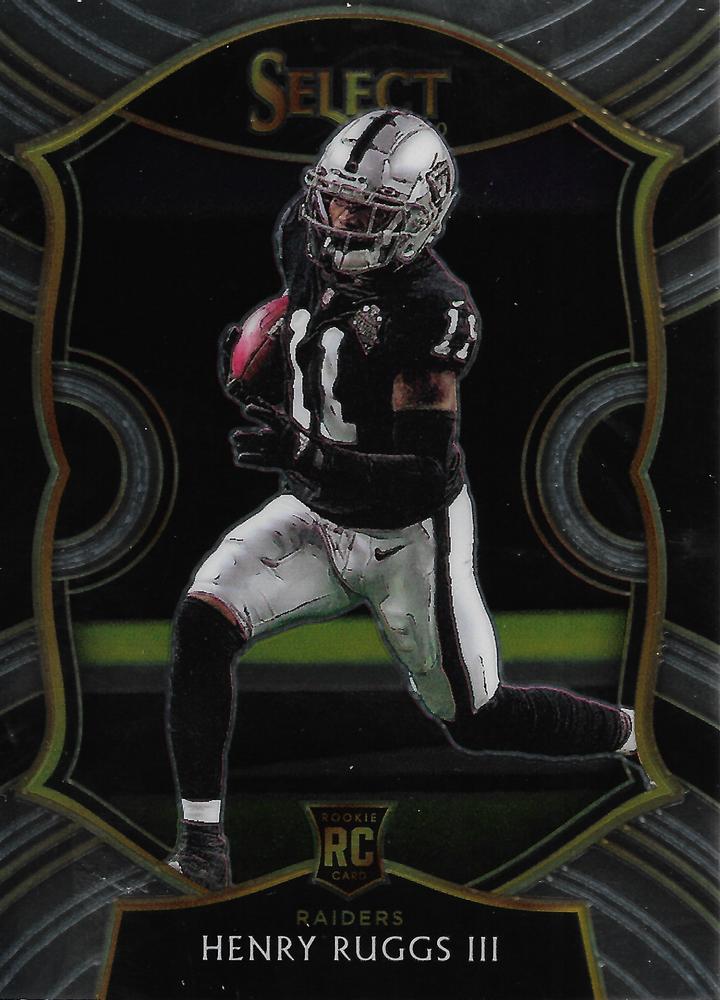 Henry Ruggs III #58 Las Vegas Raiders | 2020 Panini Select |  | NFL Football
