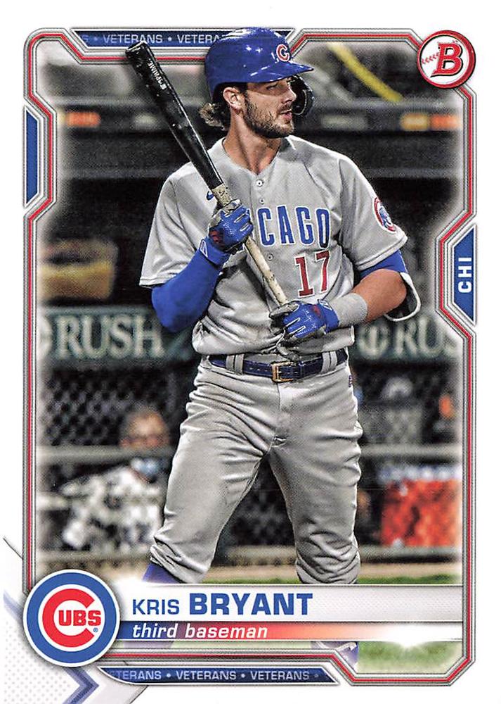 Kris Bryant #58 Chicago Cubs | 2021 Bowman