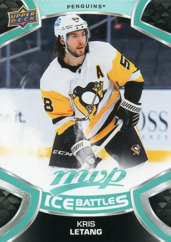 Kris Letang #58 Pittsburgh Penguins | 2021-22 Upper Deck MVP Ice Battles
