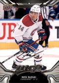 Nick Suzuki #58 Montreal Canadiens | 2022-23 Upper Deck MVP Silver Script