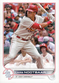 Lars Nootbaar #58 St. Louis Cardinals (Factory set, Large RC logo) | 2022 Topps