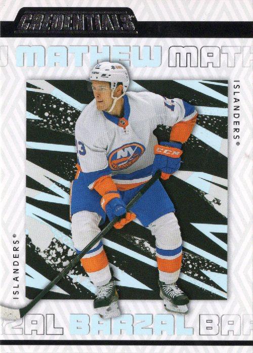 Mathew Barzal #58 New York Islanders | 2023-24 Upper Deck Credentials