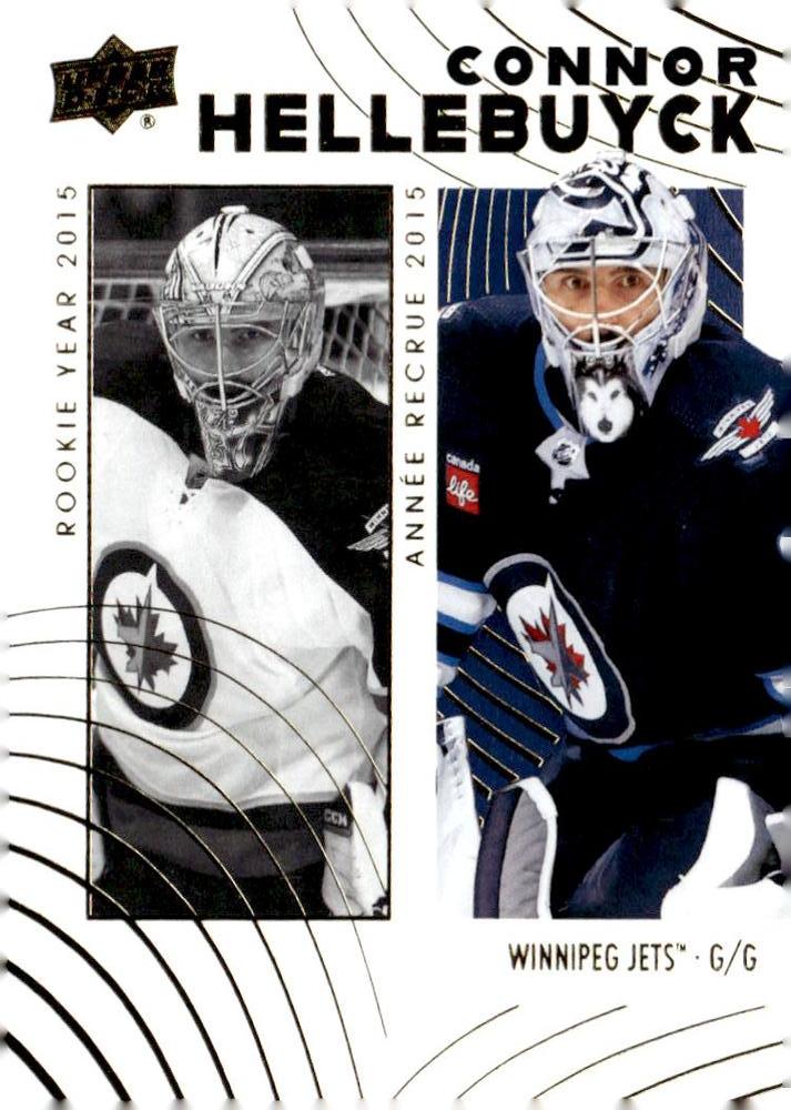 Connor Hellebuyck #58 Winnipeg Jets | 2024-25 Upper Deck Tim Hortons Retrospective Rookies