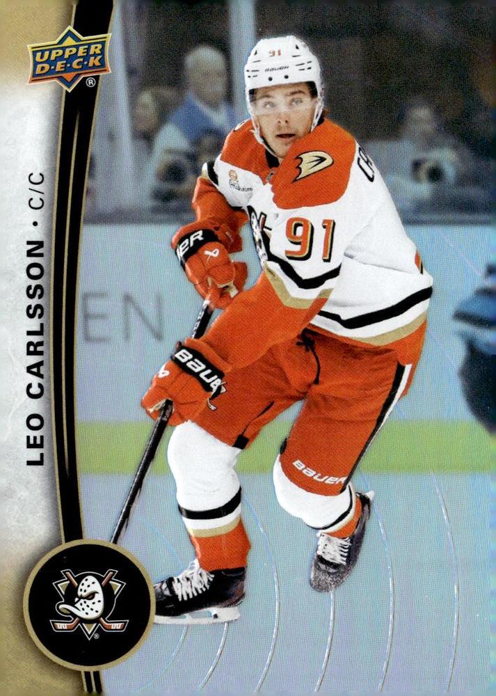 Leo Carlsson #58 Anaheim Ducks | 2025-26 Upper Deck Tim Hortons Collector's Series