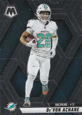De'Von Achane #58 Miami Dolphins | 2025 Panini Mosaic | NFL Football