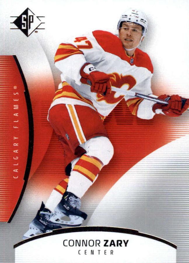 Connor Zary #58 Calgary Flames | 2025-26 Upper Deck SP Hockey