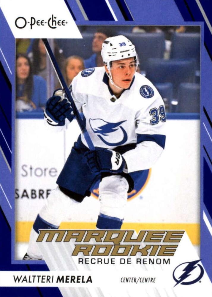 Waltteri Merela #590 Tampa Bay Lightning | 2023-24 O-Pee-Chee Blue Border