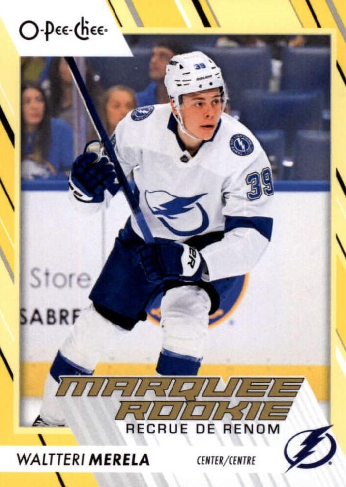 Waltteri Merela #590 Tampa Bay Lightning | 2023-24 O-Pee-Chee Yellow Border