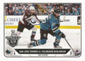 San Jose Sharks vs. Colorado Avalanche #591 | 2019-20 Topps NHL Sticker Collection
