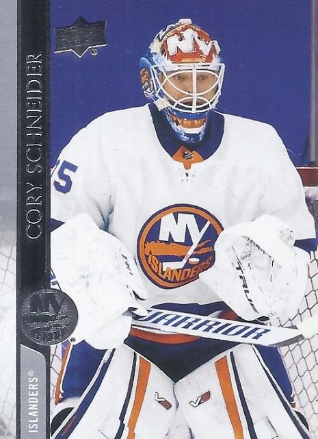 Cory Schneider #591 New York Islanders | 2020-21 Upper Deck
