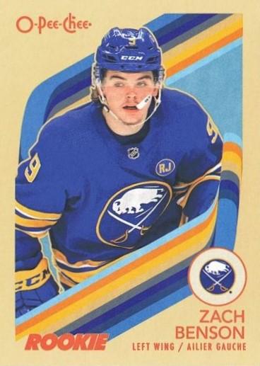 Zach Benson #591 Buffalo Sabres | 2023-24 O-Pee-Chee Retro