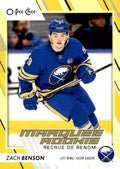 Zach Benson #591 Buffalo Sabres | 2023-24 O-Pee-Chee Yellow Border
