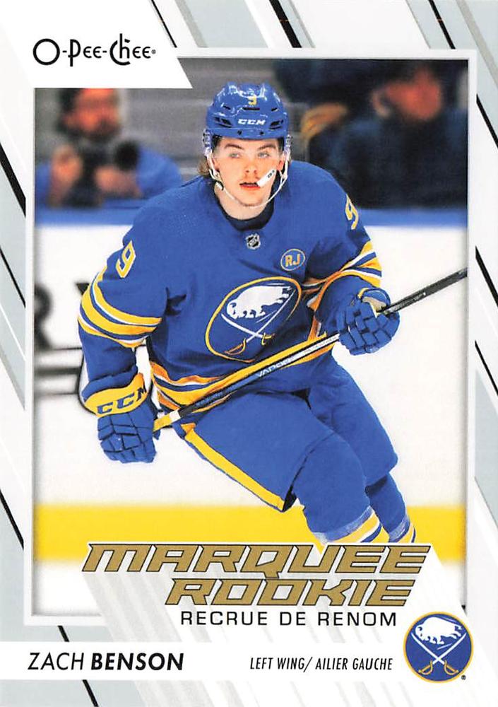 Zach Benson #591 Buffalo Sabres | 2023-24 O-Pee-Chee Hockey