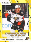 Pavel Mintyukov #593 Anaheim Ducks | 2023-24 O-Pee-Chee Yellow Border