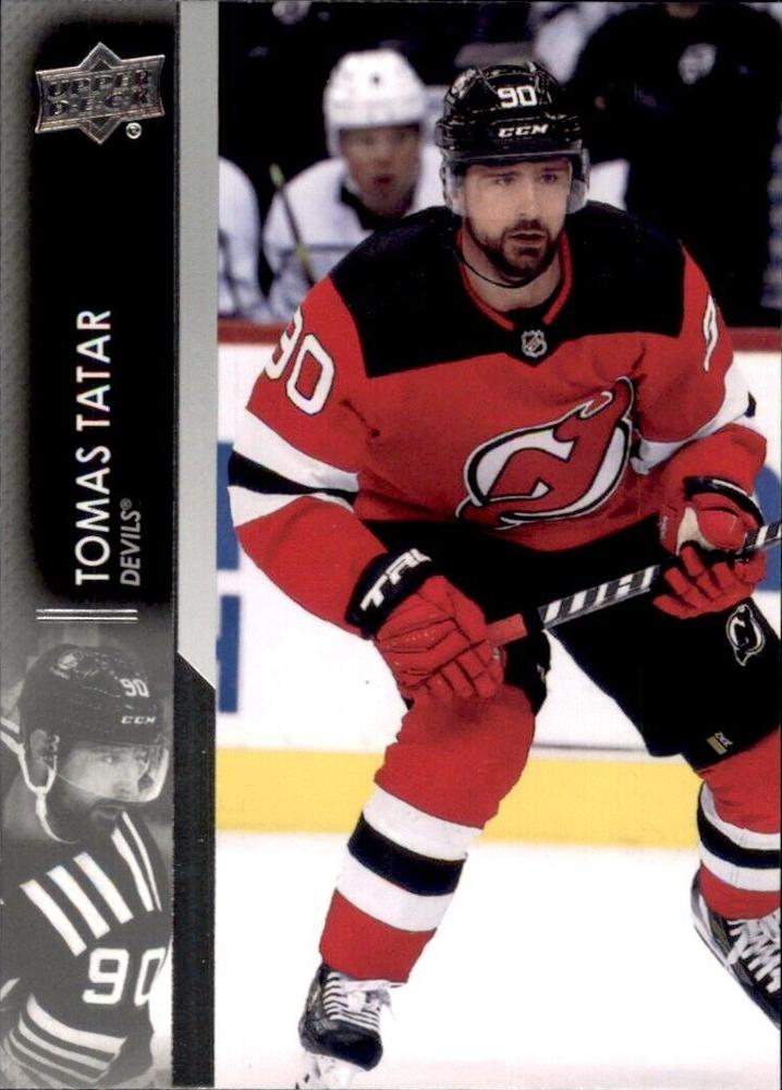 Tomas Tatar #595 New Jersey Devils | 2021-22 Upper Deck