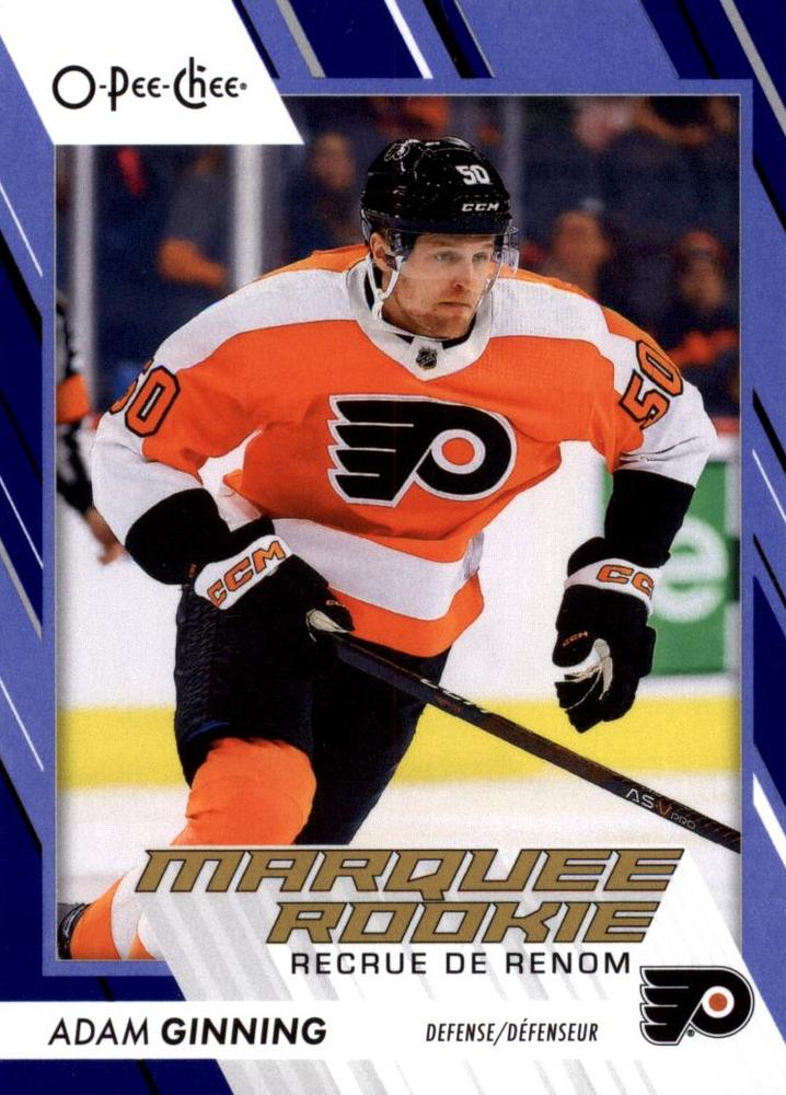 Adam Ginning #596 Philadelphia Flyers | 2023-24 O-Pee-Chee Blue Border