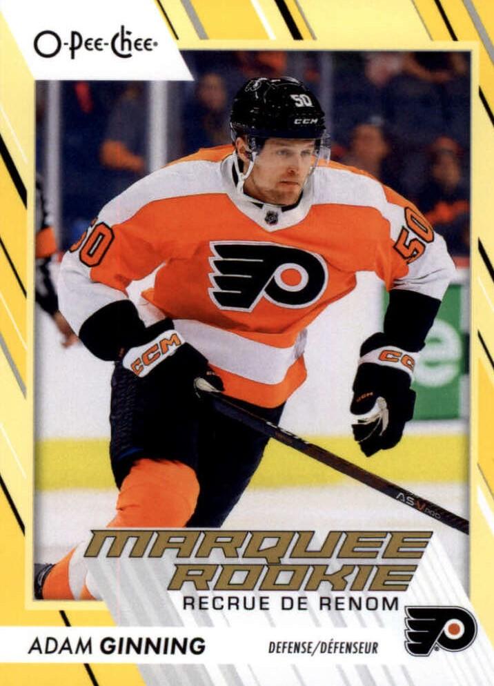 Adam Ginning #596 Philadelphia Flyers | 2023-24 O-Pee-Chee Yellow Border