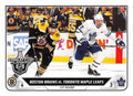 Boston Bruins vs. Toronto Maple Leafs #597 | 2019-20 Topps NHL Sticker Collection