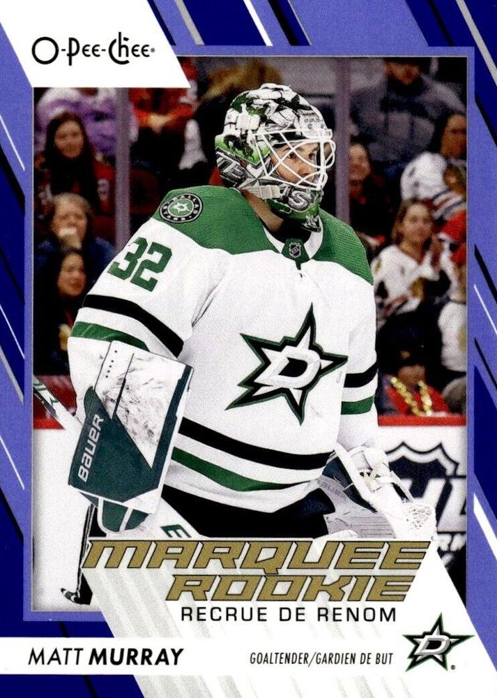 Matt Murray #597 Dallas Stars | 2023-24 O-Pee-Chee Blue Border