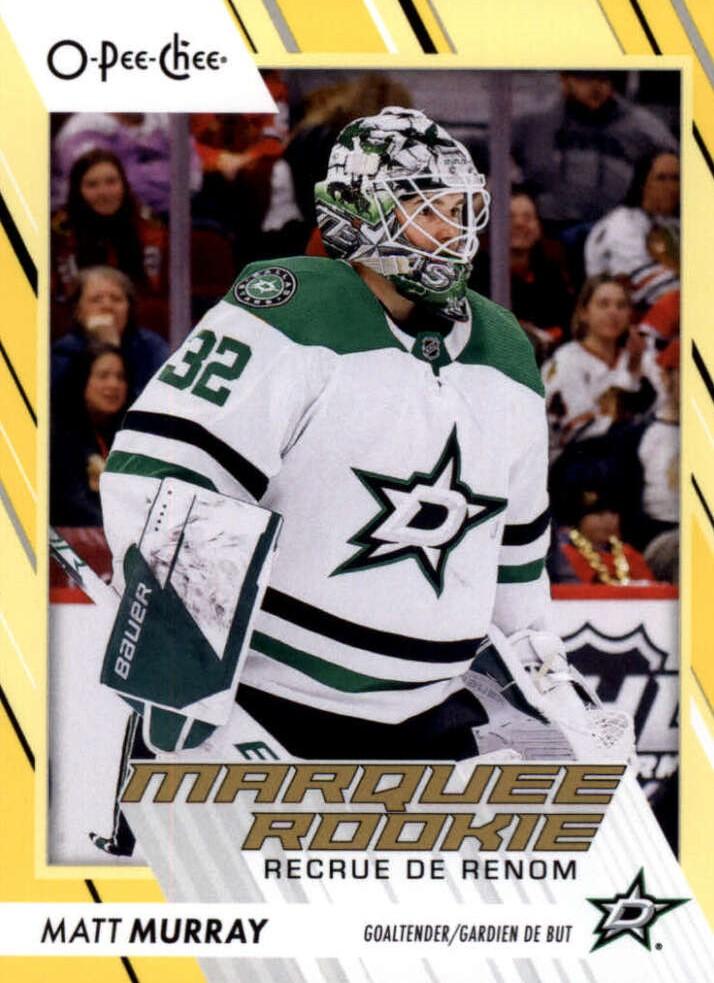 Matt Murray #597 Dallas Stars | 2023-24 O-Pee-Chee Yellow Border
