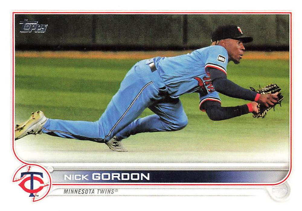Nick Gordon #598 Minnesota Twins | 2022 Topps