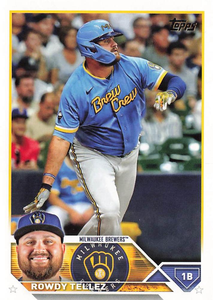 Rowdy Tellez #598 Milwaukee Brewers | 2023 Topps