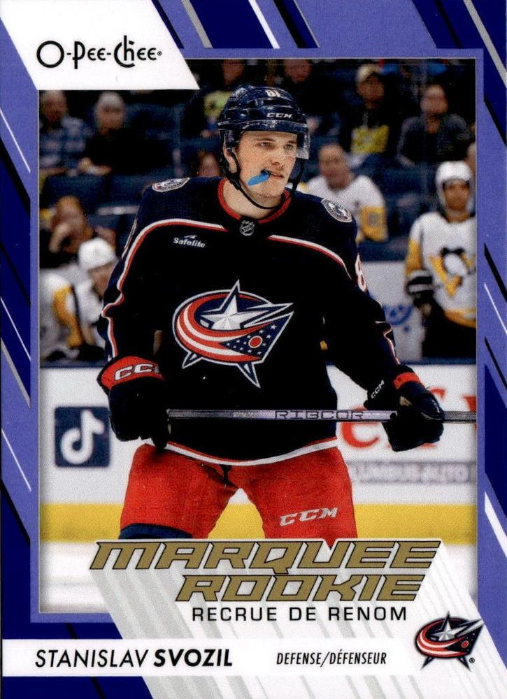Stanislav Svozil #598 Columbus Blue Jackets | 2023-24 O-Pee-Chee Blue Border