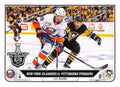 New York Islanders vs. Pittsburgh Penguins #599 | 2019-20 Topps NHL Sticker Collection