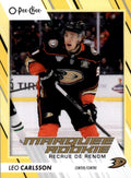 Leo Carlsson #599 Anaheim Ducks | 2023-24 O-Pee-Chee Yellow Border