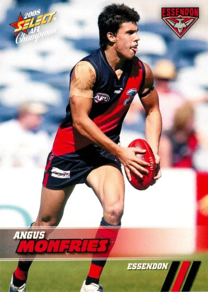 Angus Monfries #59 Essendon Bombers | 2008 Select AFL Champions