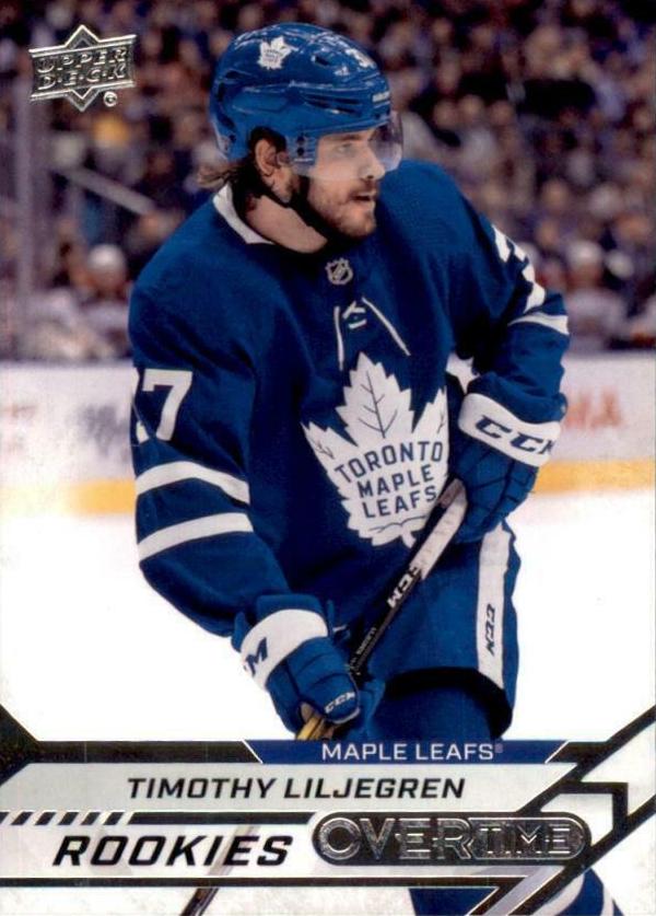 Timothy Liljegren #59 Toronto Maple Leafs | 2020-21 Upper Deck Overtime