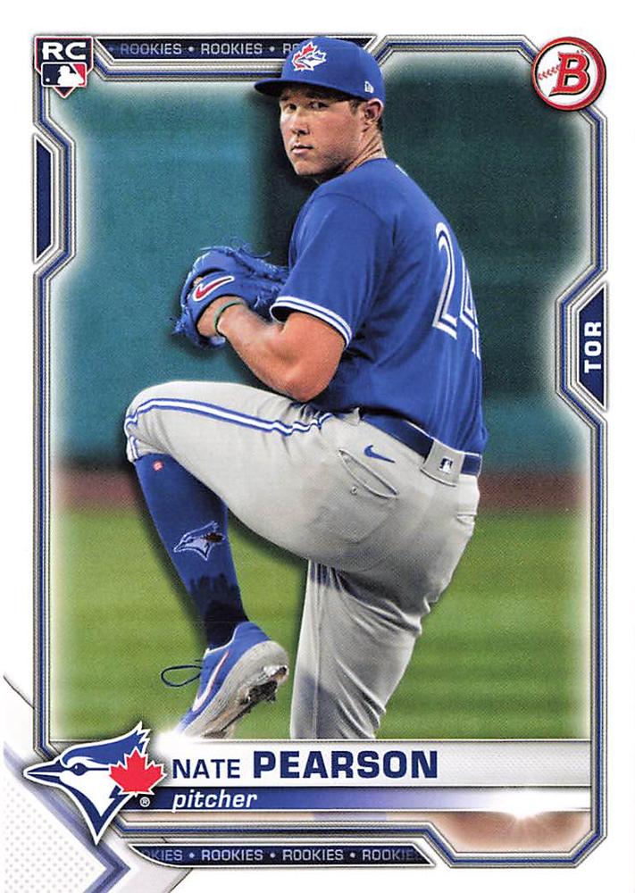 Nate Pearson #59 Toronto Blue Jays | 2021 Bowman