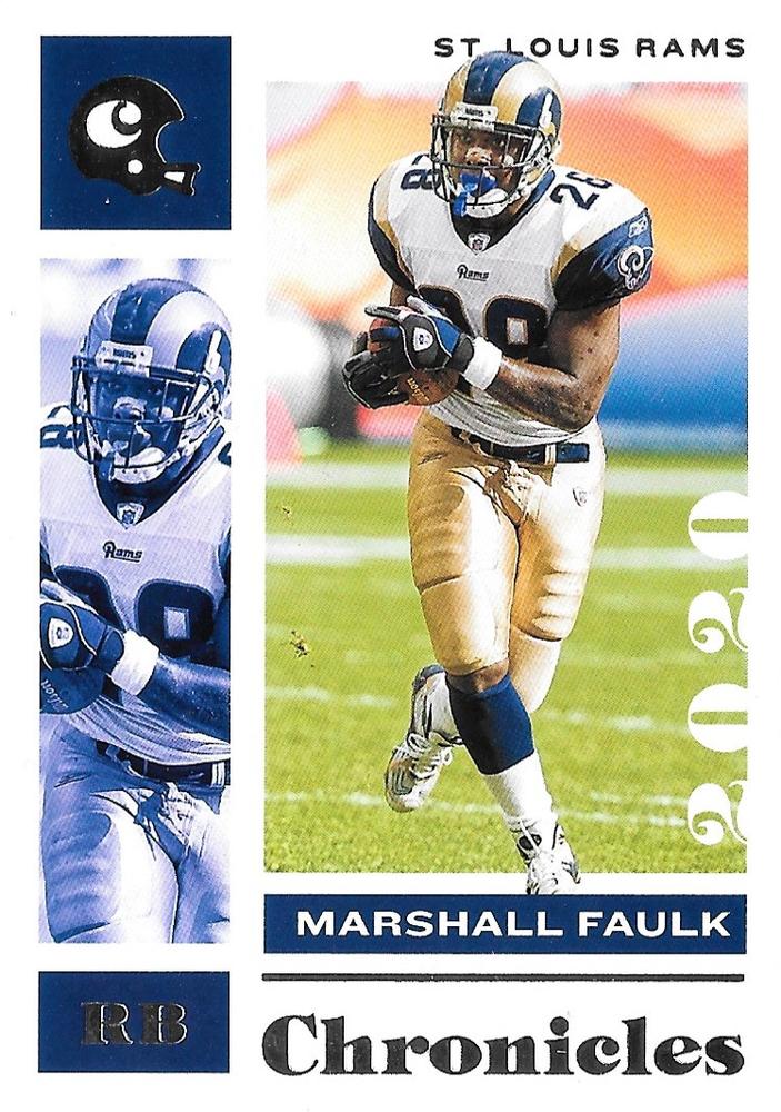 Marshall Faulk #59 St. Louis Rams | 2020 Panini Chronicles |  | NFL Football