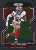 Fred Warner #59 San Francisco 49ers | 2021 Panini Prizm | NFL Football