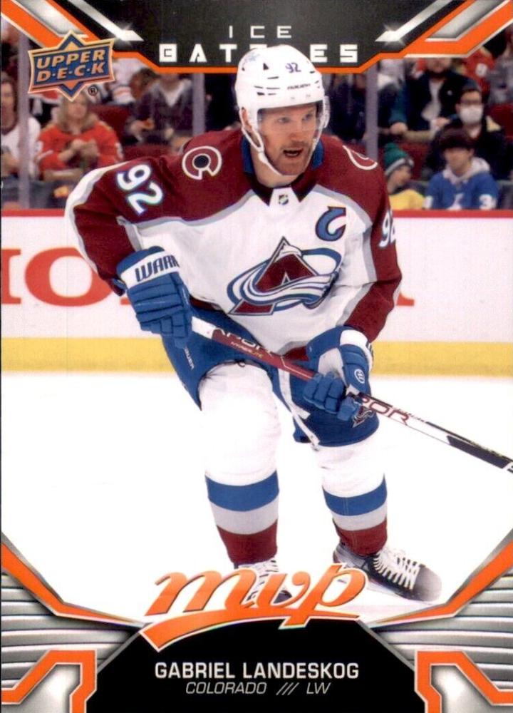 Gabriel Landeskog #59 Colorado Avalanche | 2022-23 Upper Deck MVP Ice Battles