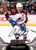 Gabriel Landeskog #59 Colorado Avalanche | 2022-23 Upper Deck MVP Silver Script