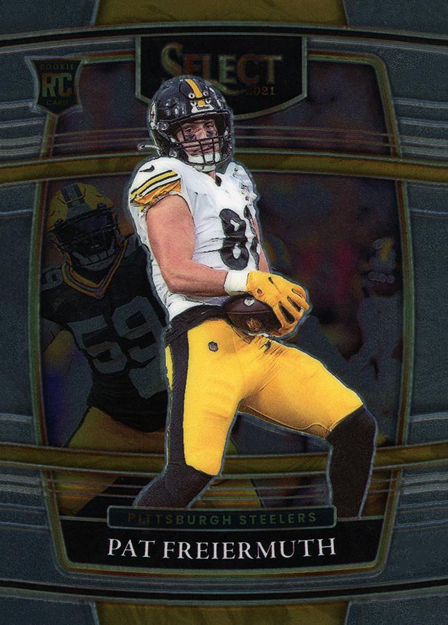 Pat Freiermuth #59 Pittsburgh Steelers | 2021 Panini Select |  | NFL Football