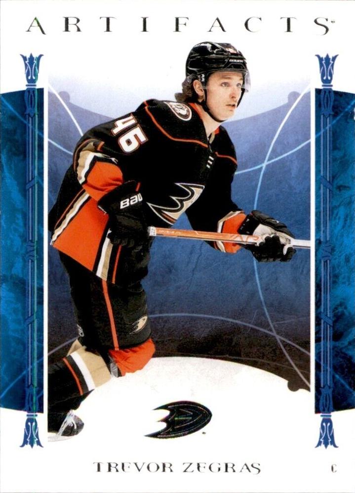 Trevor Zegras #59 Anaheim Ducks | 2022-23 Upper Deck Artifacts