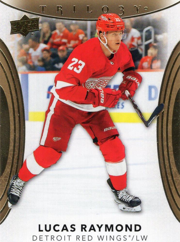 Lucas Raymond #59 Detroit Red Wings | 2022-23 Upper Deck Trilogy