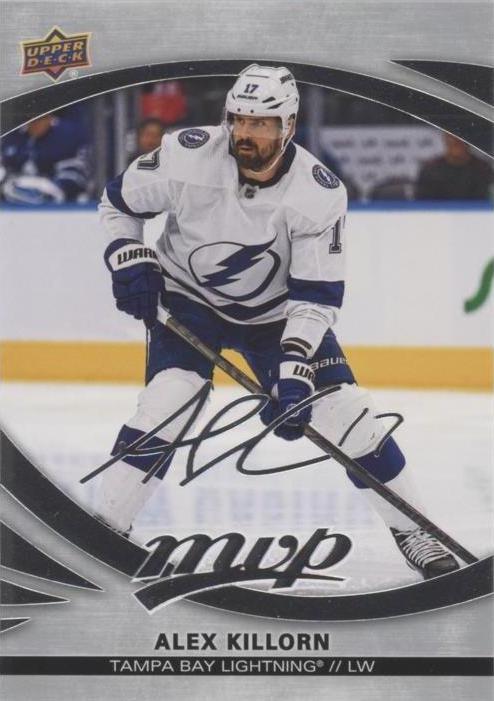Alex Killorn #59 Tampa Bay Lightning | 2023-24 Upper Deck MVP Silver Script