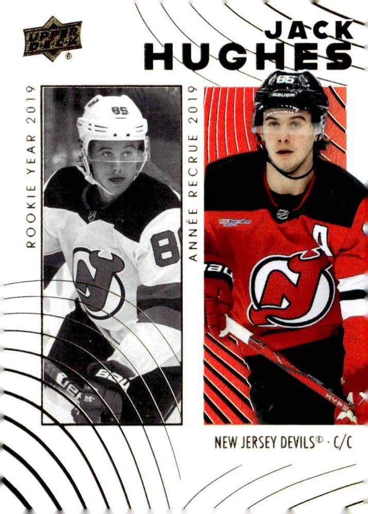 Jack Hughes #59 New Jersey Devils | 2024-25 Upper Deck Tim Hortons Retrospective Rookies